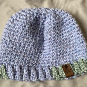 Hand crocheted hat